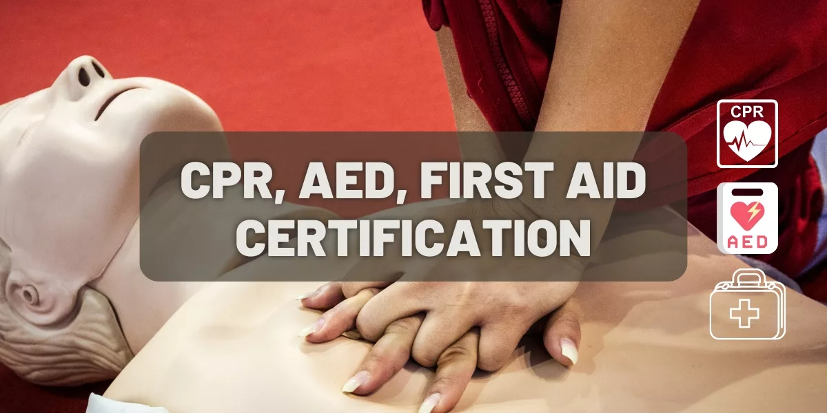 CPR, AED, First Aid Certification training at Kitsap Martial Arts in Poulsbo, WA